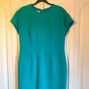 Anne Klein Green Short Sleeve Dress Size 12